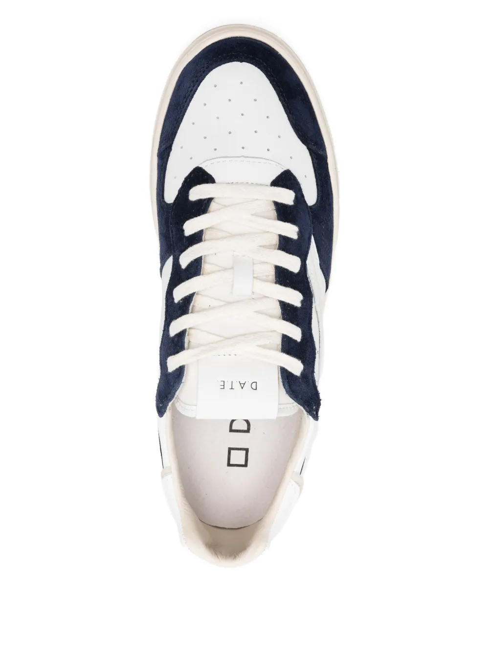 D.A.T.E. Torneo suede leather sneakers White