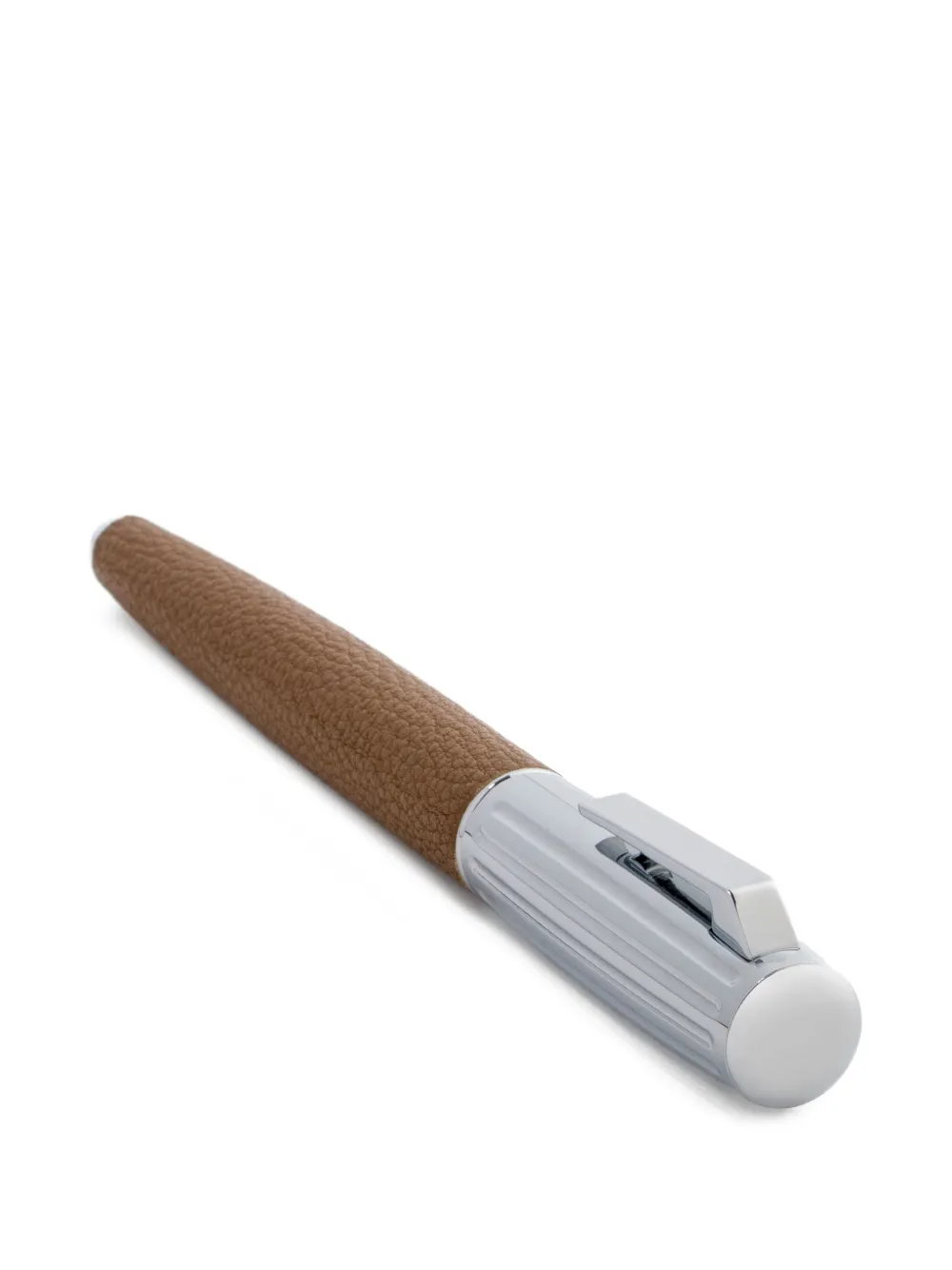 Hugo Boss Pure Iconic Ballpoint Pen In Brown