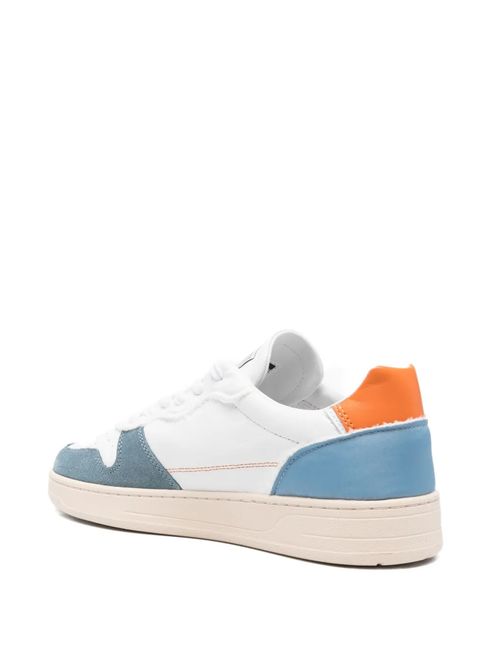 D.A.T.E. Court 2.0. leather panel sneakers White