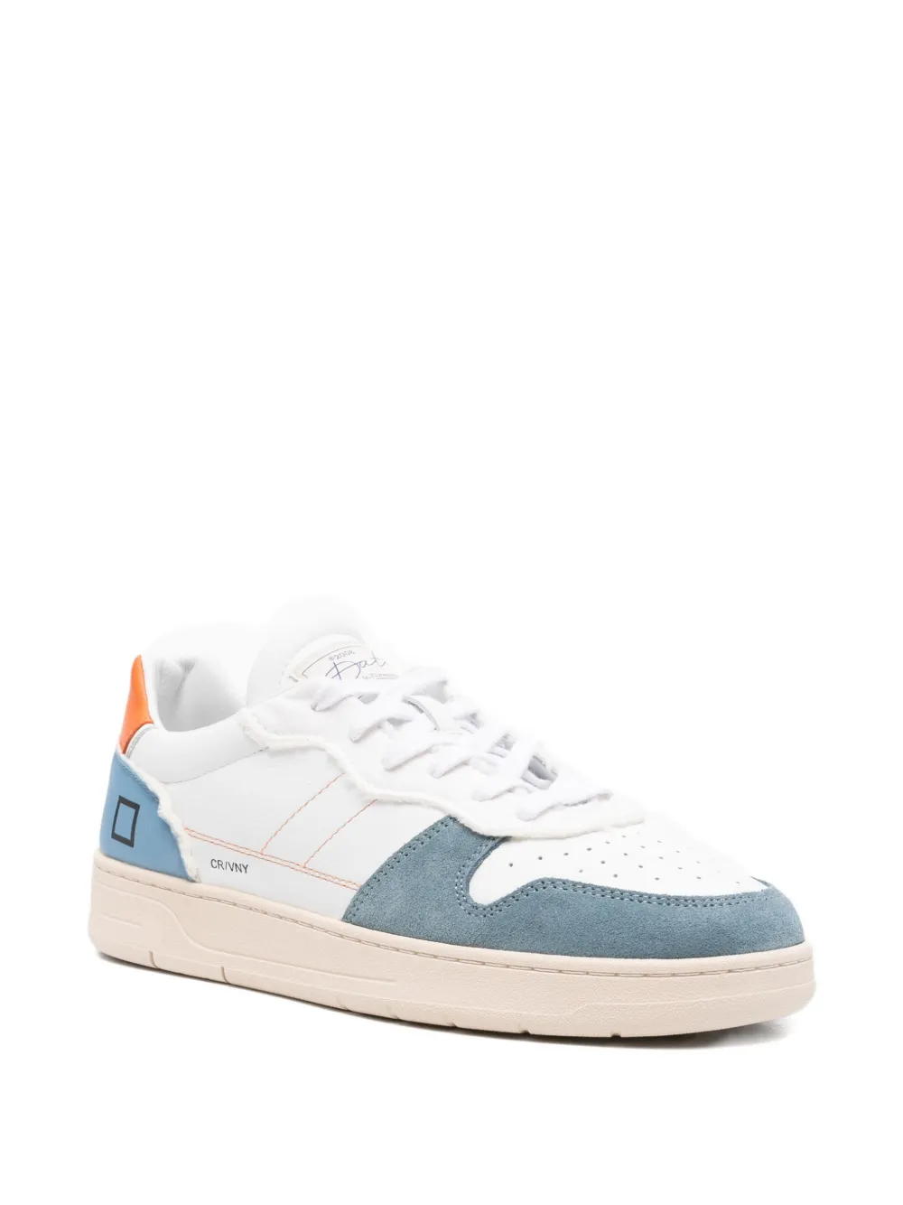 D.A.T.E. Court 2.0. leather panel sneakers White