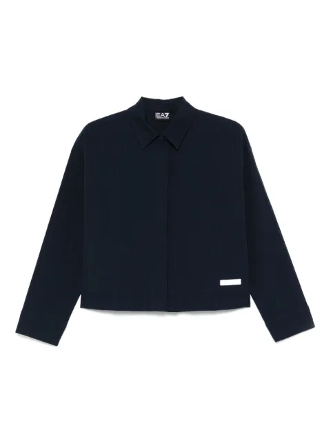 Ea7 Emporio Armani striped shirt