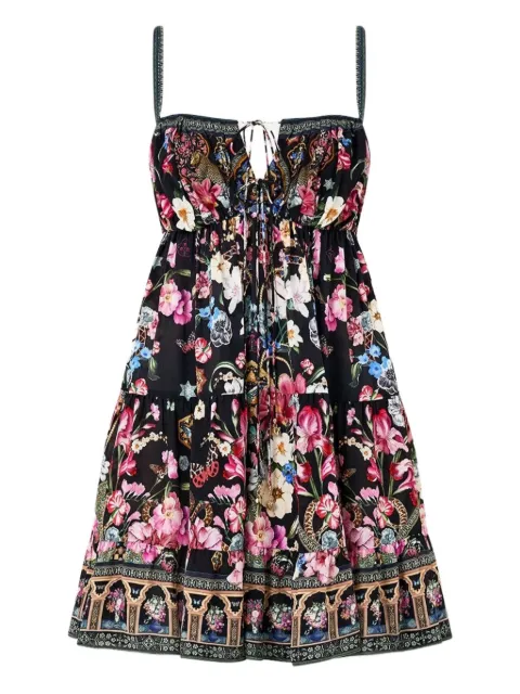 Camilla vestido con estampado floral
