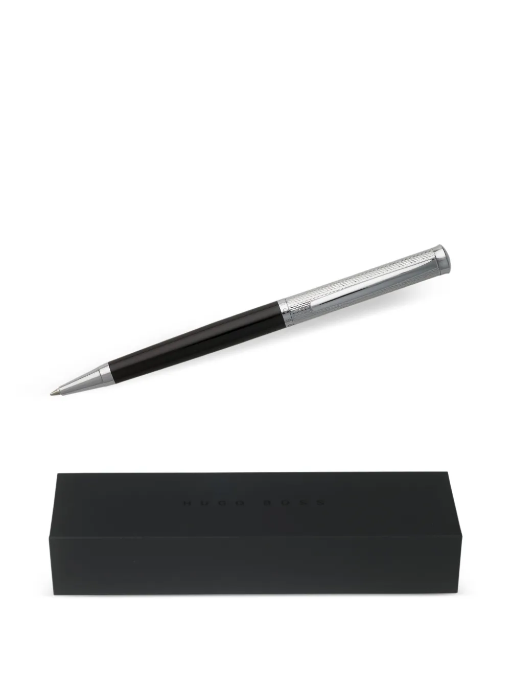 Hugo Boss Sophisticated Ballpoint Pen In Black