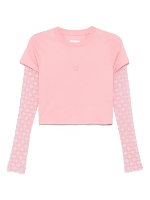 Givenchy playera con monograma 72 en jacquard