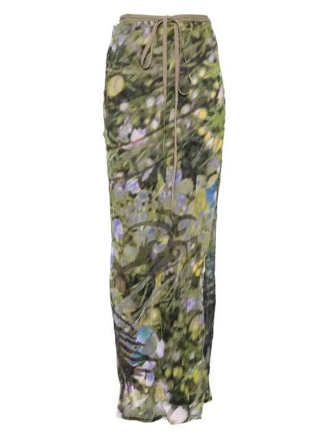 Barbara Bologna printed pareo skirt