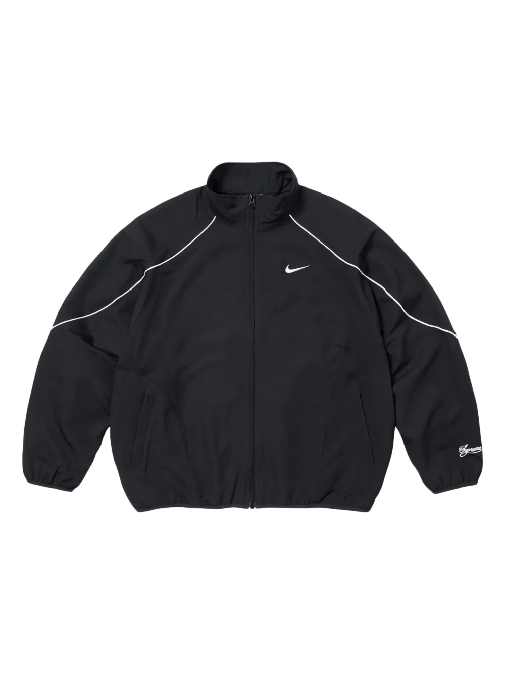 Supreme x Nike "SS25 Black" trainingsjack Zwart