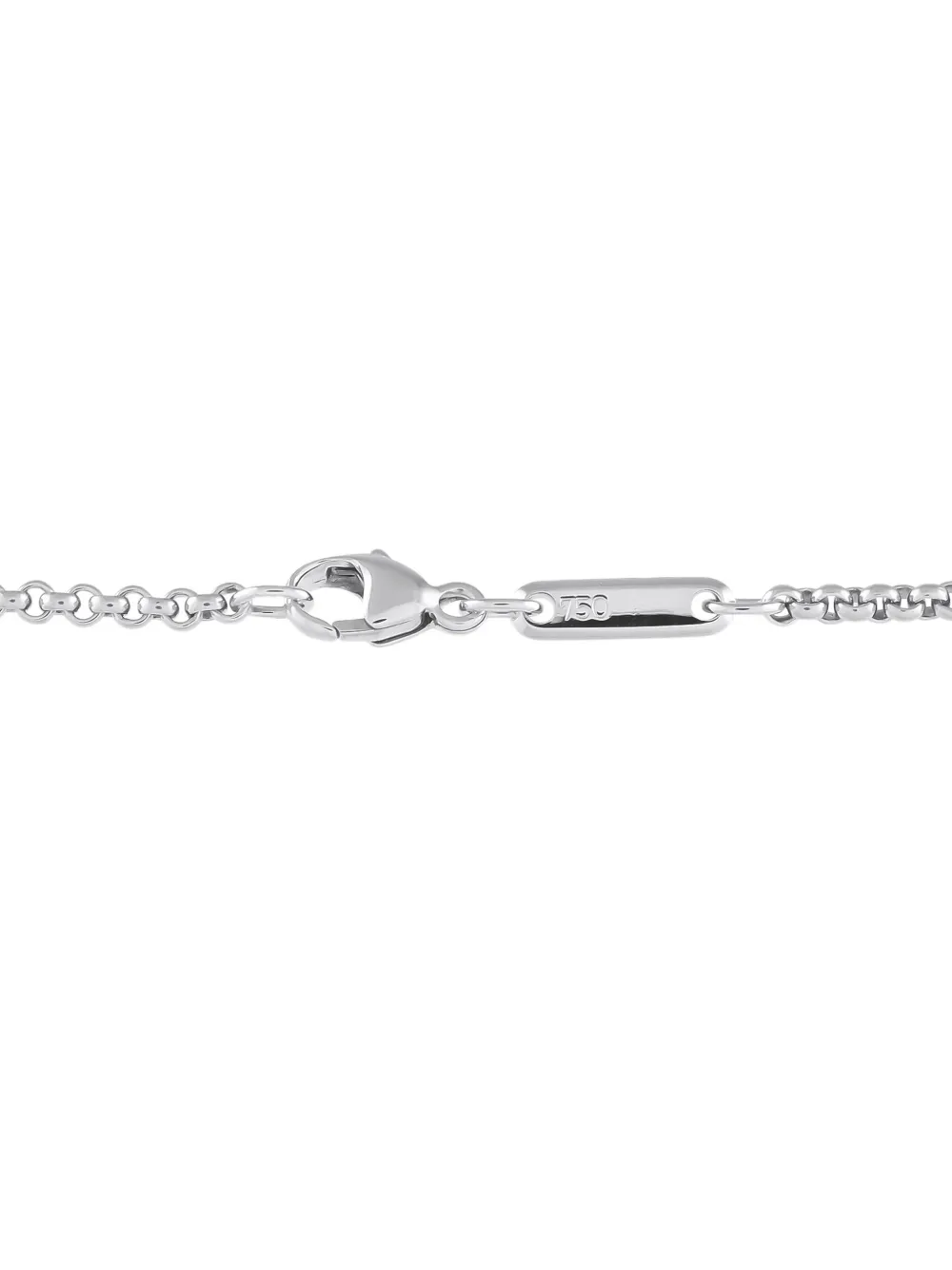 Chopard Pre-Owned 18K white gold Happy diamond  necklace | Image 2