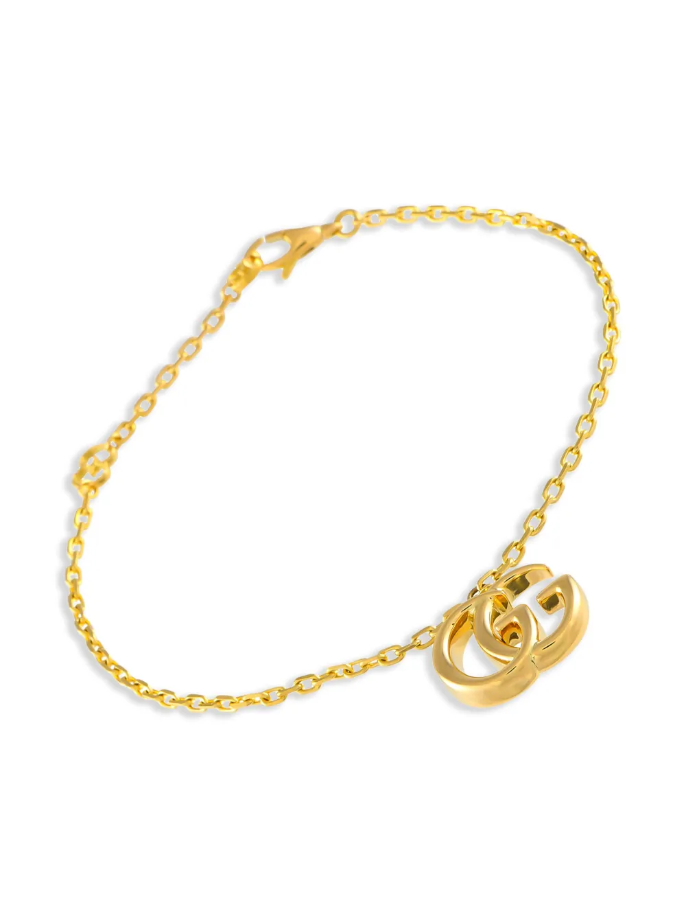 Gucci Pre-Owned ダブルG ブレスレット 18Kイエローゴールド - ゴールドトーン Gucci Pre-Owned ダブルG ブレスレット 18Kイエローゴールド - ゴールドトーン