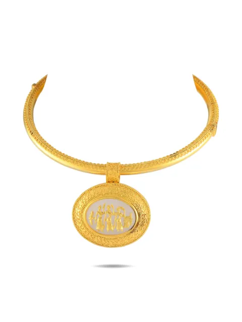 Lalaounis collar en oro amarillo de 18kt 