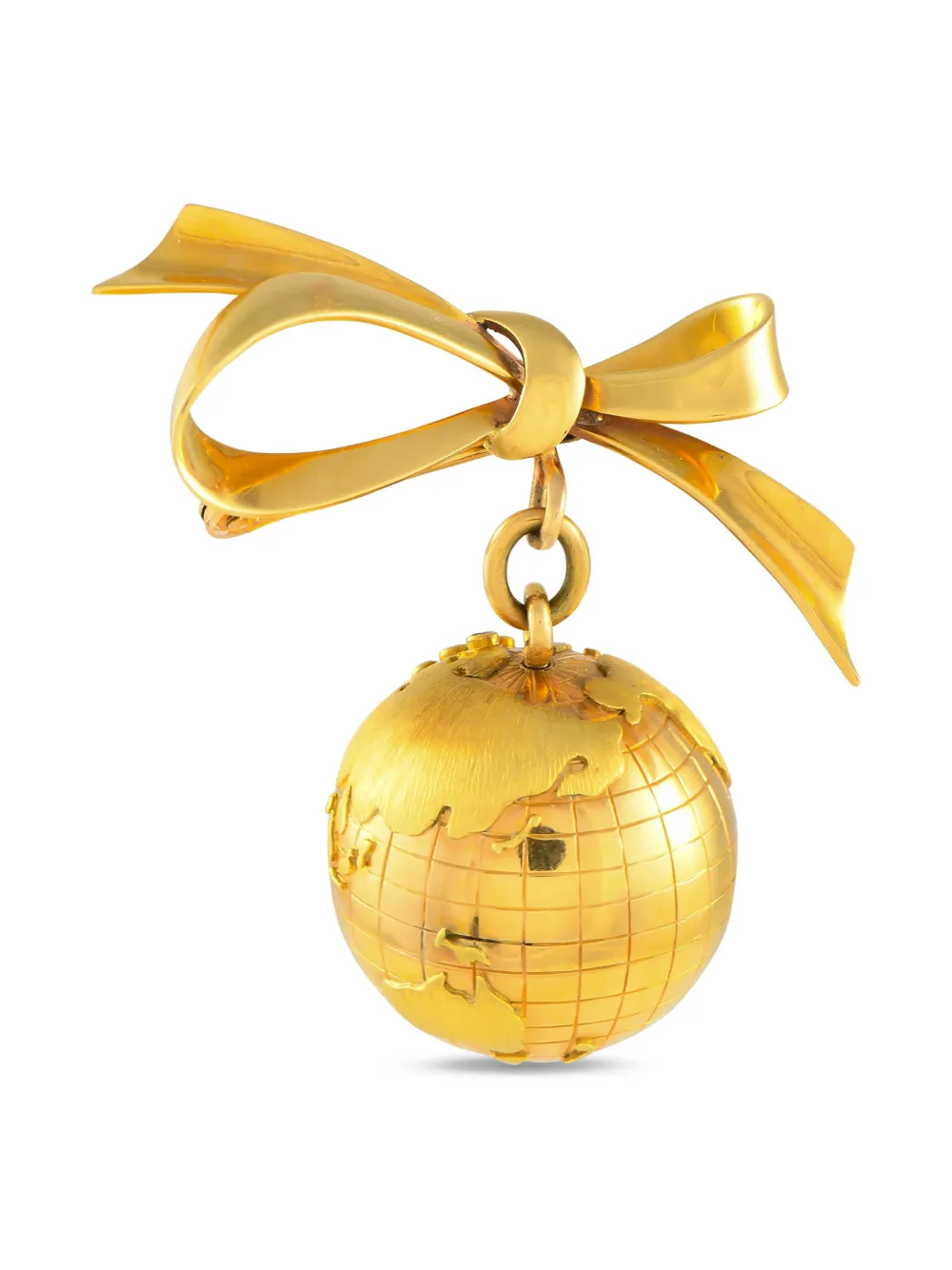 LB Exclusive Globe ブローチ 18Kイエローゴールド - ゴールドトーン LB Exclusive Globe ブローチ 18Kイエローゴールド - ゴールドトーン