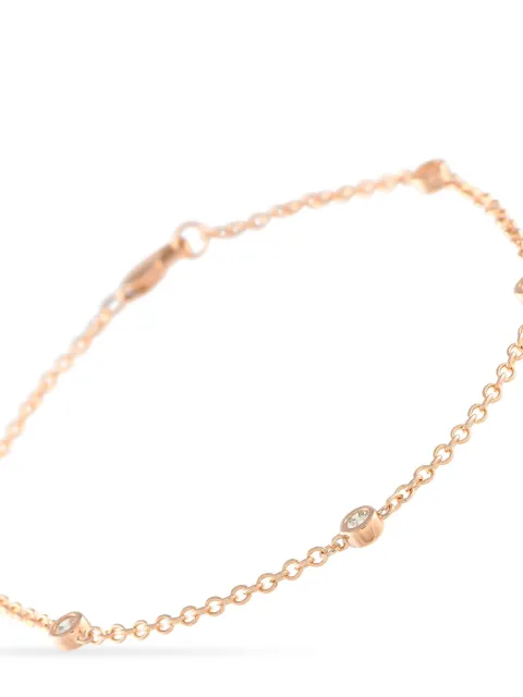 LB Exclusive pulsera en oro rosa de 14kt con diamante