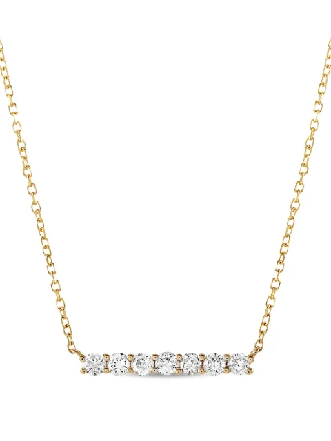 LB Exclusive collar Bar en oro amarillo de 14kt con diamante