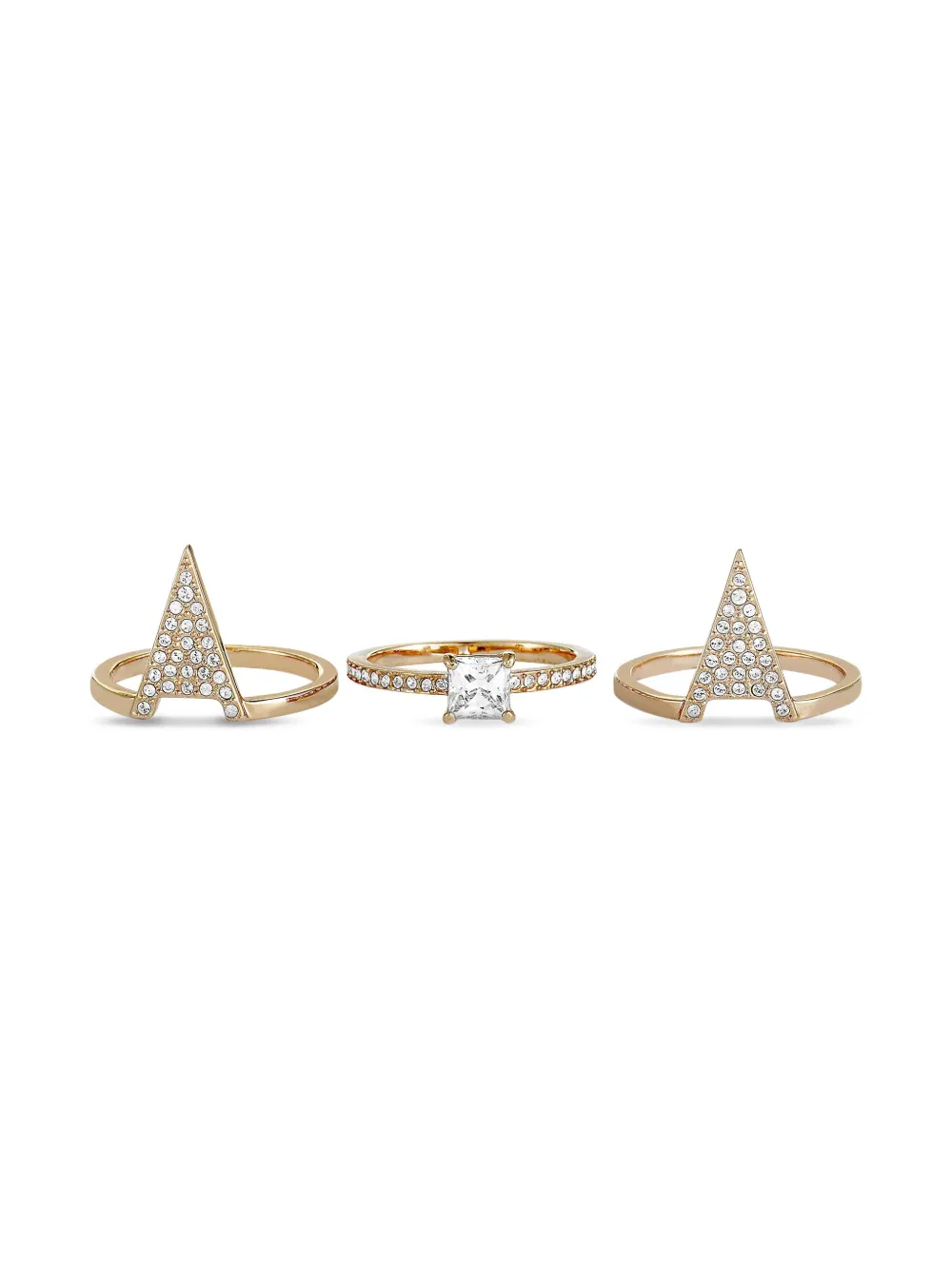 Swarovski Funk ring set (set of three) | Image 2