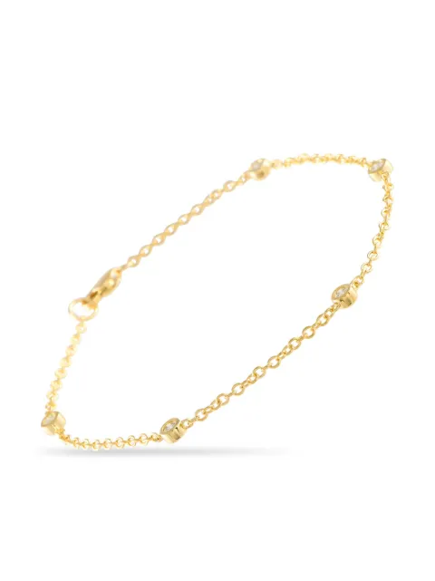 LB Exclusive 14K yellow gold diamond bracelet