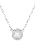 LB Exclusive 14K white gold diamond necklace - Silver