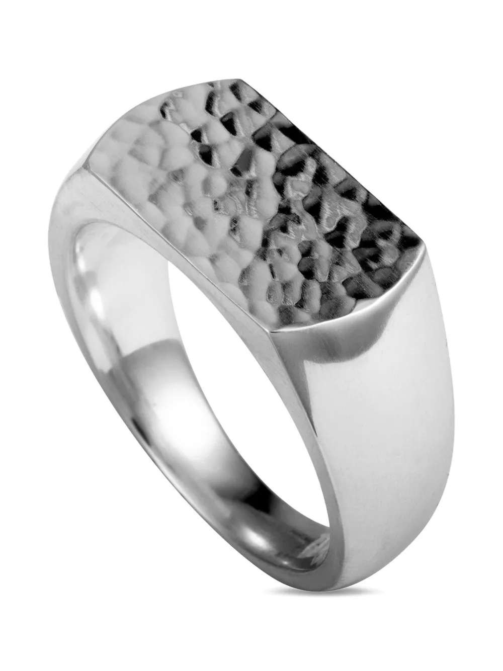 Georg Jensen bague à design texturé | argent | Image 1