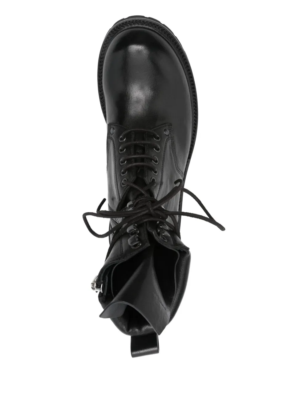 Rick Owens Army biker boots Black