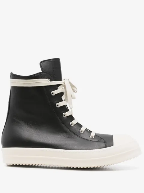 Rick Owens höga sneakers