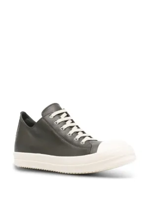 【残りわずか】RICKOWENS ローカットスニーカー RICK OWENS - 【25AW】カーフレザー ハイカット スニーカー