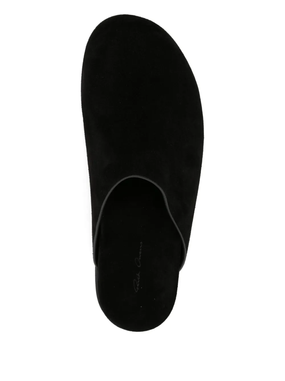 Rick Owens Granola mules Zwart