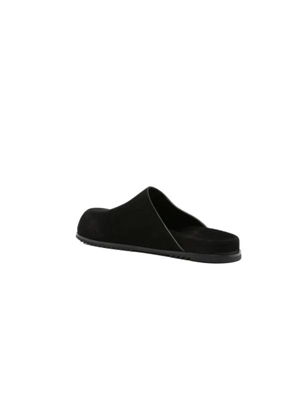 【関税込み】Rick Owens ブラック Concordians Granola ミュール Rick Owens Granola ミュール | ブラック | FARFETCH JP