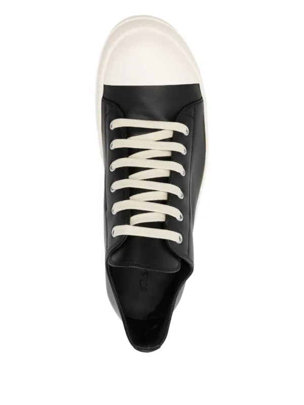 Rick Owens LOW SNEAKS 厚底 黒 40 RICK OWENS DRKSHDW | LOW SNEAKS