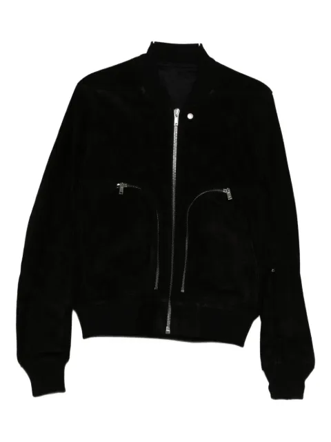 Rick Owens Bauhaus leather bomber jacket