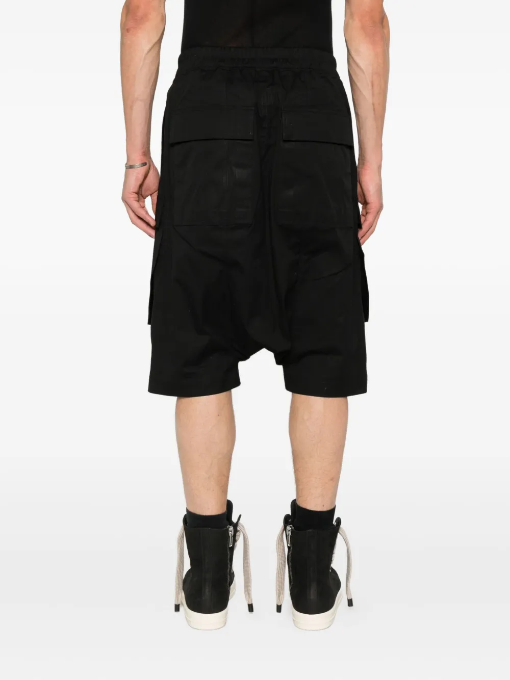 Rick Owens Cargo Pods shorts Zwart