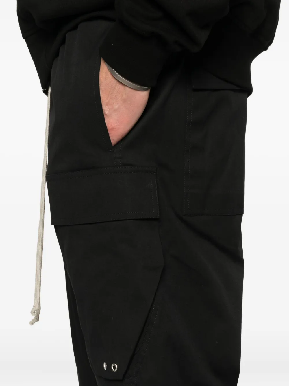 Rick Owens Cargo Pods shorts Zwart