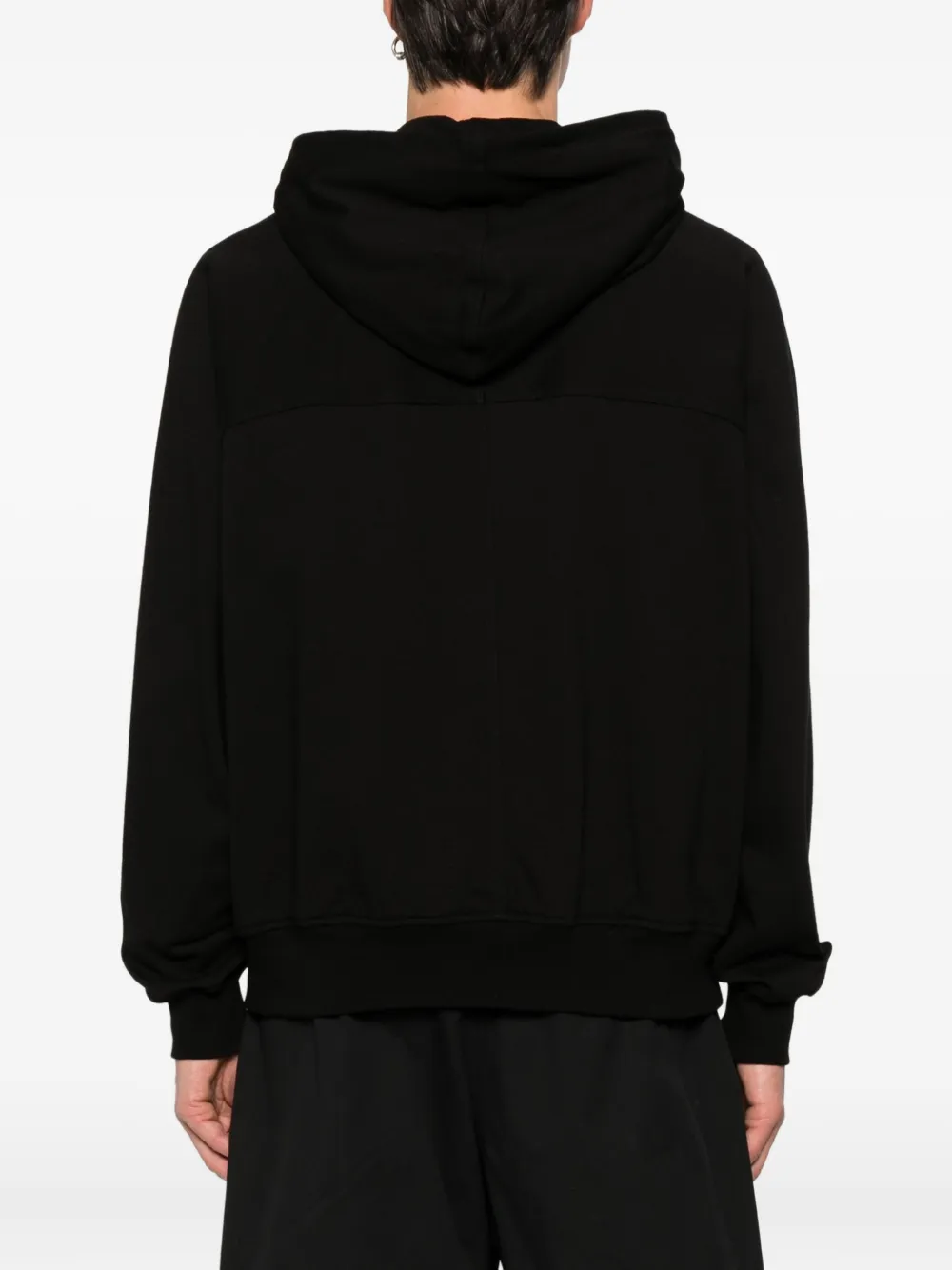 Rick Owens hooded jacket Zwart