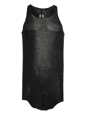 Rick Owens Fog タンクトップ | ブラック | FARFETCH JP
