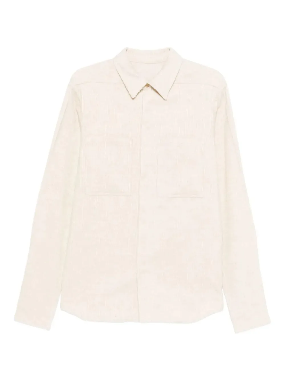 Rick Owens long-sleeve shirt | Neutrals | Image 1