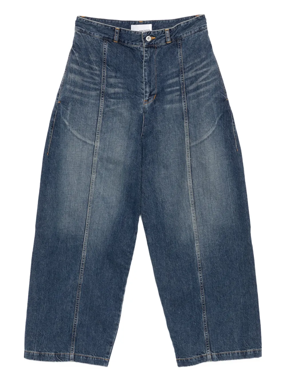 SAGE NATION welt-seam jeans | Blue | Image 1