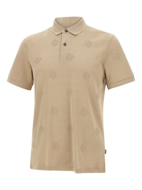 BOSS mercerized cotton polo shirt