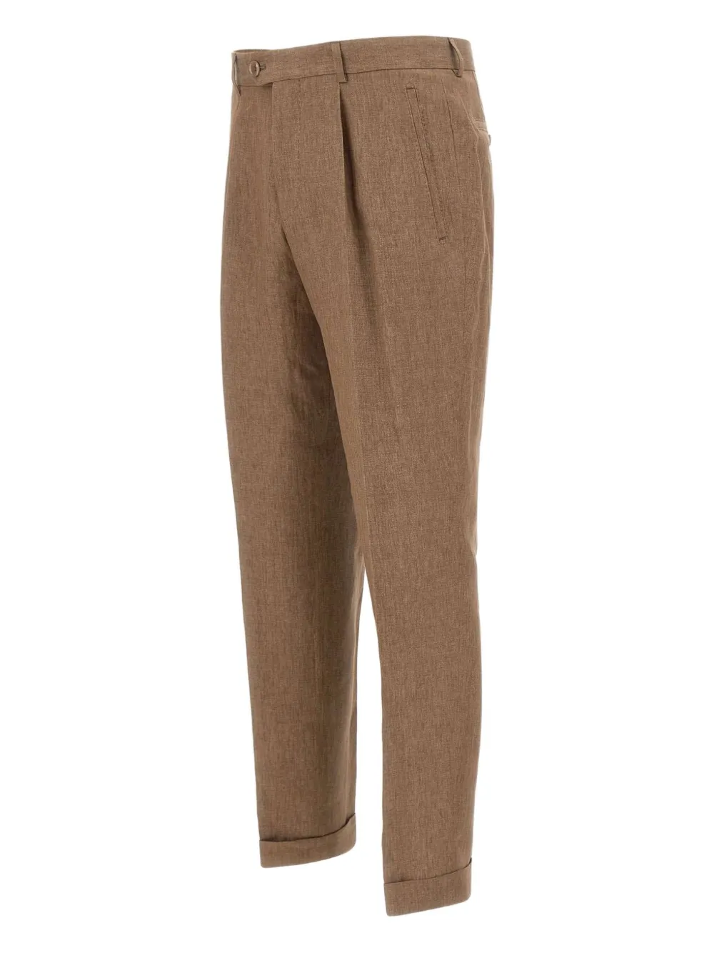 BOSS L-Peet straight broek Bruin