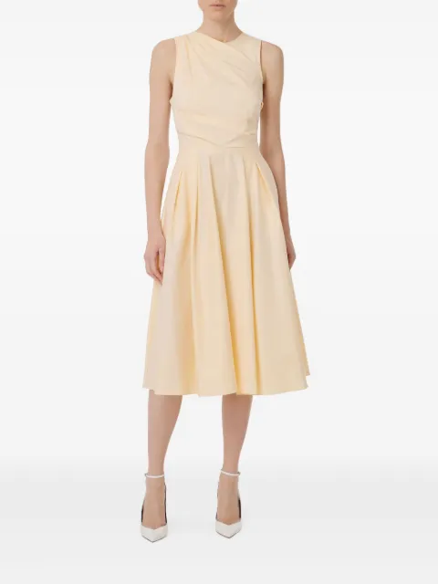 Elisabetta Franchi draped midi dress
