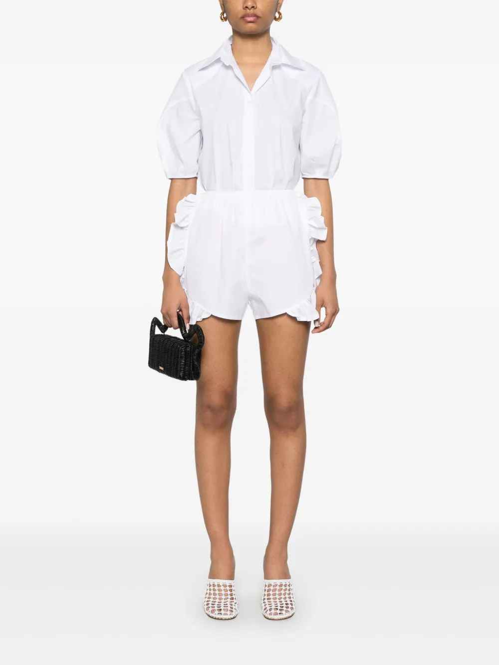 Ioana Ciolacu Dhalia shorts Wit