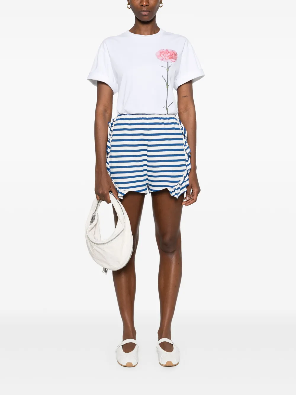 Ioana Ciolacu Peony shorts Blauw