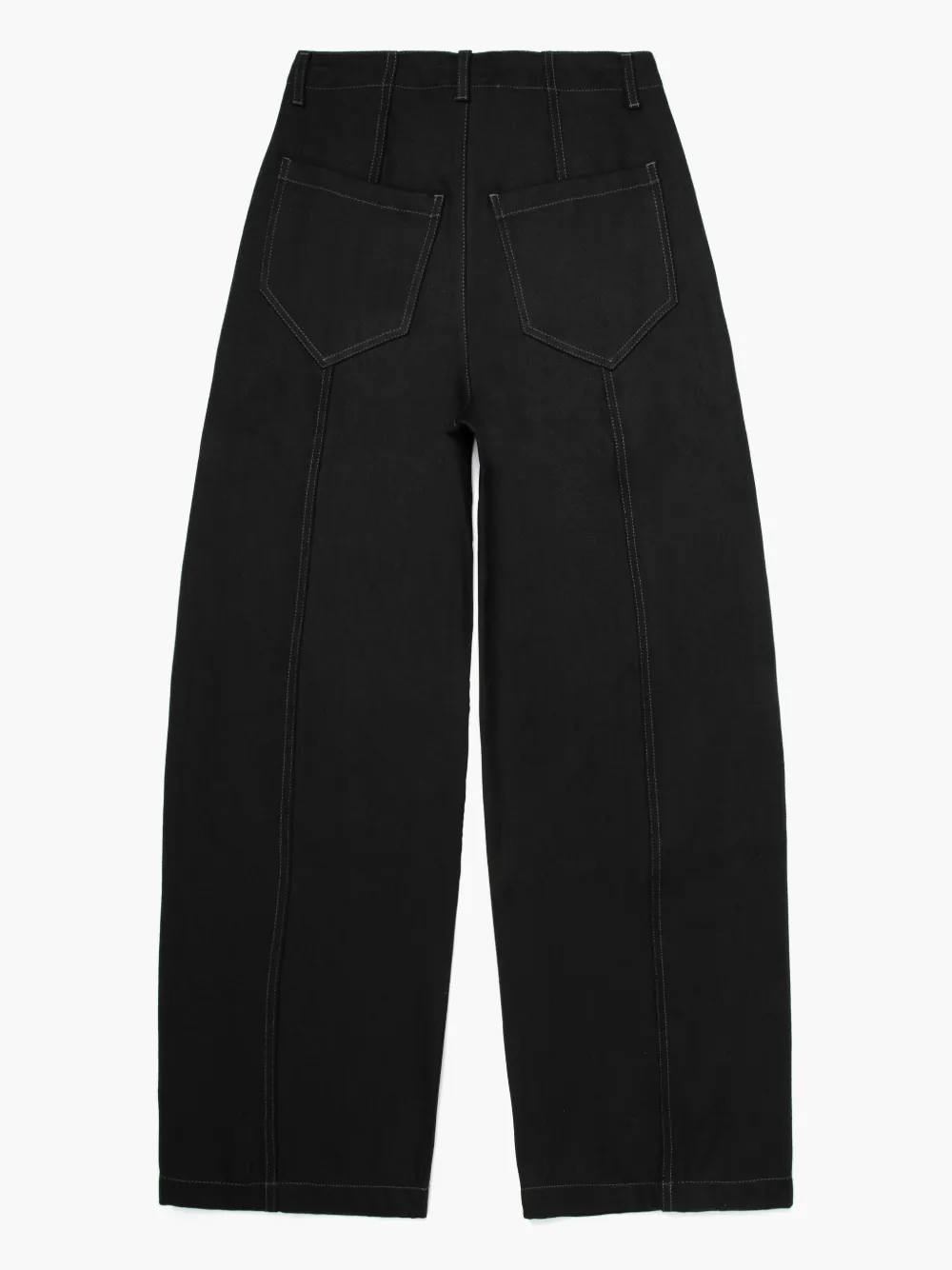 YMC Katoenen jeans Zwart
