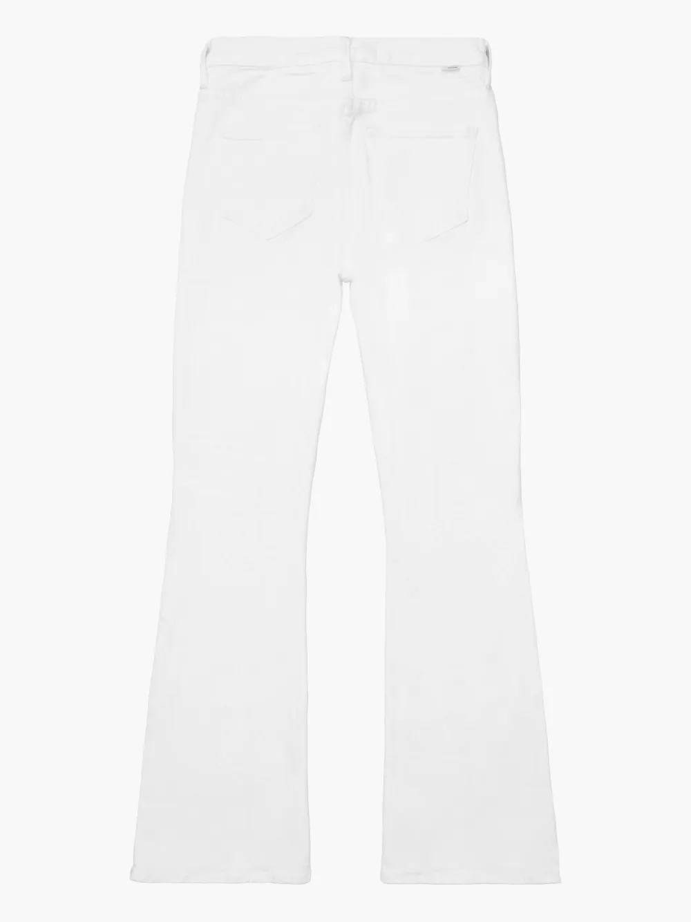 MOTHER The Weekender jeans met franje Wit