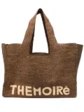 Themoirè Morea tote bag - Brown
