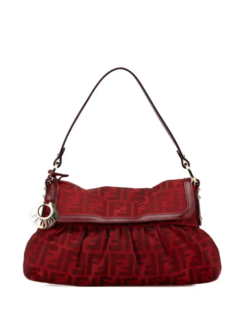 Fendi Pre-Owned 2010-2024 Small Zucca Canvas Chef shoulder bag