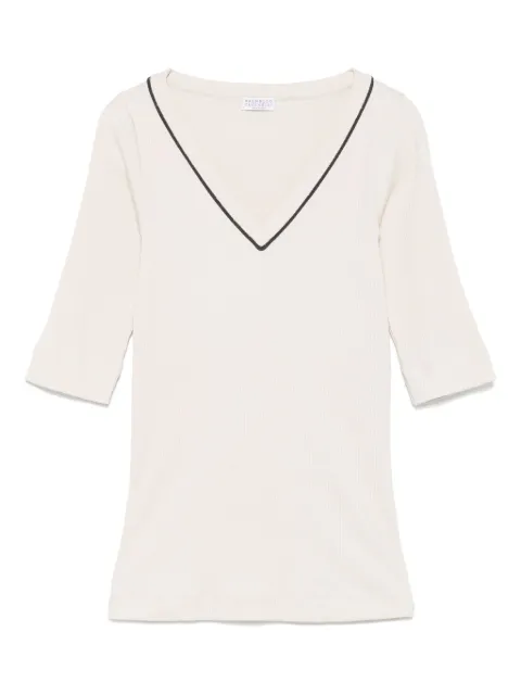 Brunello Cucinelli V-neck T-shirt