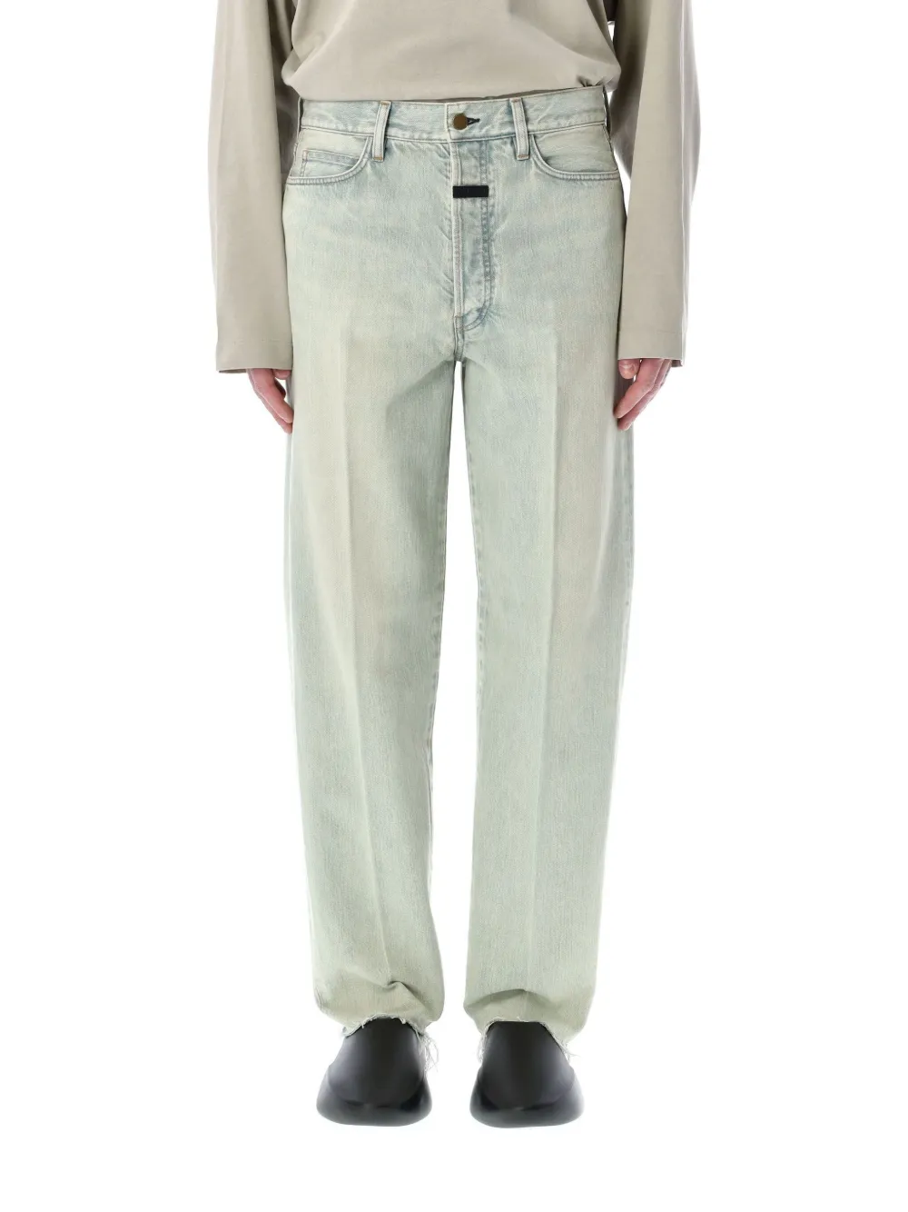 Fear Of God Retro-inspired 80s Five-pocket Denim Jeans In Blue