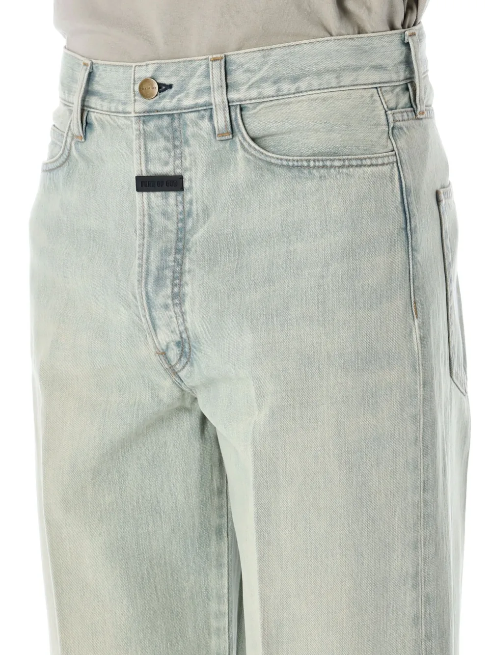 Fear Of God Straight jeans Blauw