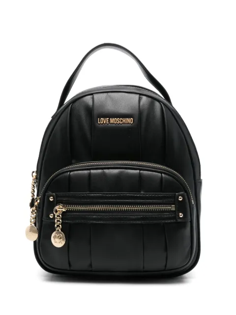 Love Moschino logo-lettering backpack