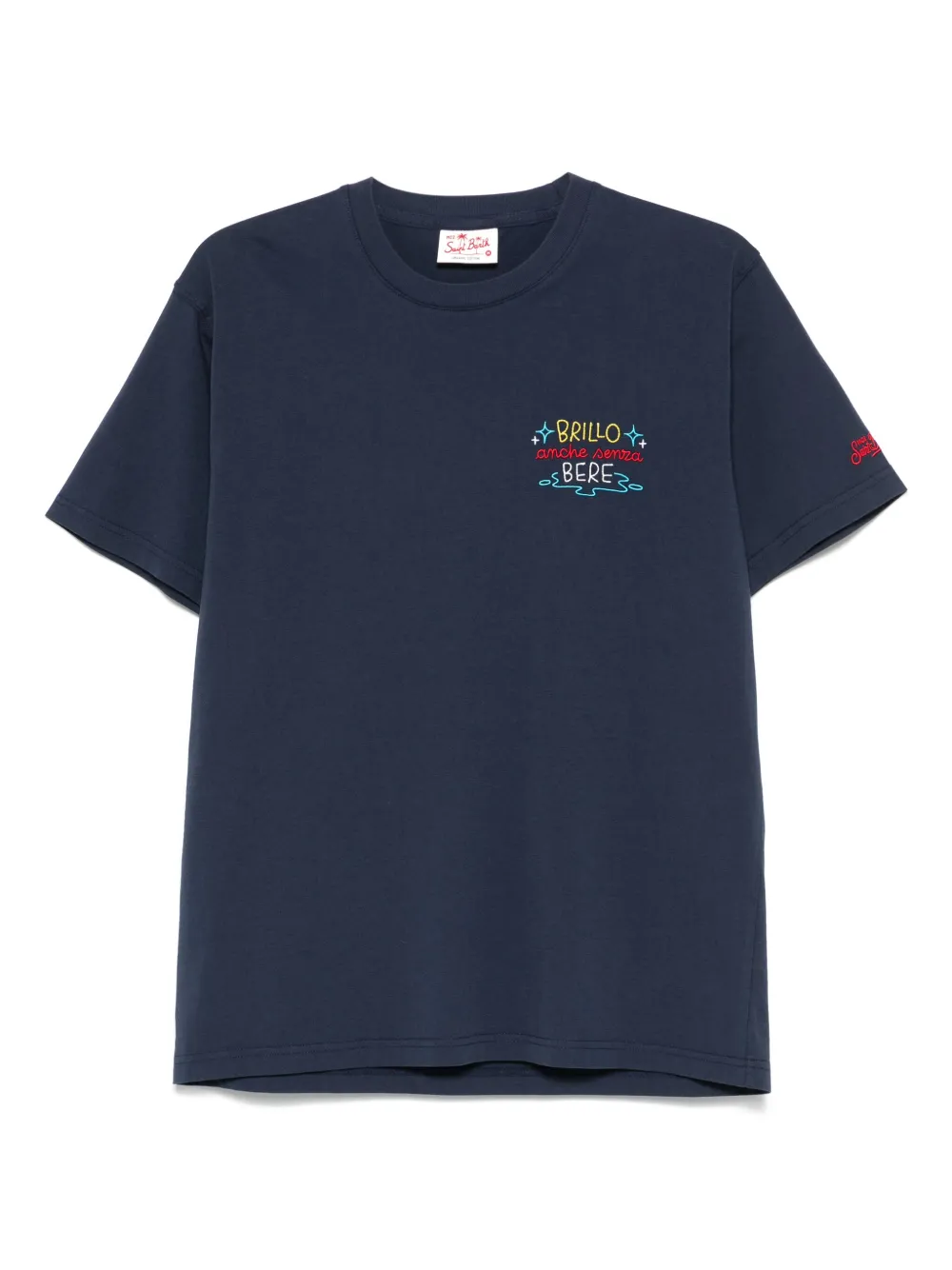 Mc2 Saint Barth Portofino Classic Fit T-shirt In Blue