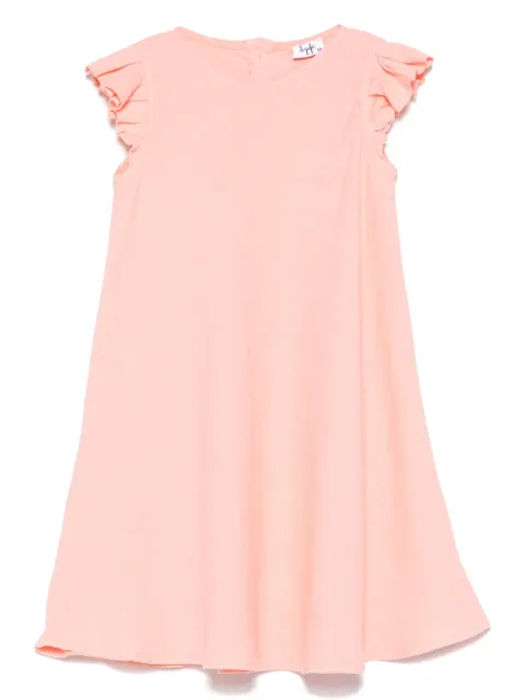 Il Gufo ruffled-detail linen dress