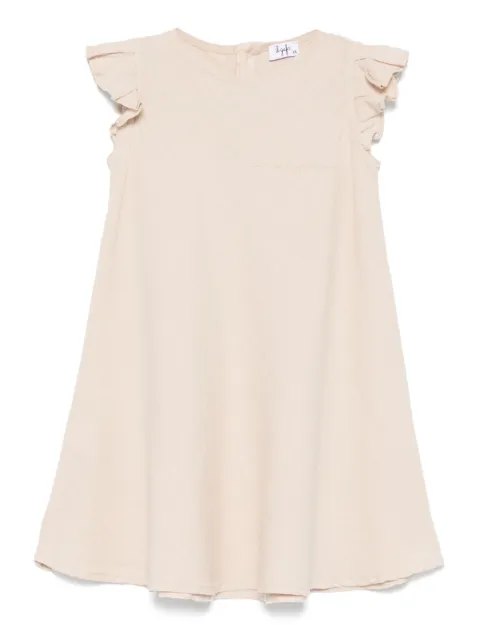 Il Gufo linen ruffled dress 