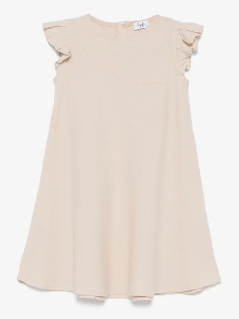 Il Gufo linen ruffled dress 